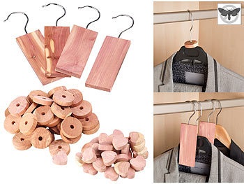 Infactory, infactory 71-teiliges Zedernholz-Set für den Kleiderschrank, 71-teiliges Zedernholz-Set für den Kleiderschrank