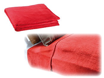 Gabor, Gabor XXL-Luxus-Kuscheldecke aus Mikrofaser, 240 x 220 cm, 300 g/m², rot, XXL-Luxus-Kuscheldecke aus Mikrofaser, 240 x 220 cm, 300 g/m², rot