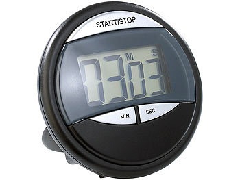 Pearl, Pearl Küchen-Timer mit Magnethalterung, Küchen-Timer mit Magnethalterung