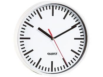 Pearl, Pearl Quarz-Bahnhofsuhr, 22,5cm Durchmesser, Quarz-Bahnhofsuhr, 22,5cm Durchmesser