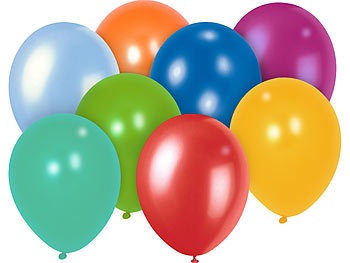 Playtastic, Playtastic 100er-Megapack bunte Luftballons, bis 30 cm, 100er-Megapack bunte Luftballons, bis 30 cm