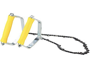 AGT, AGT Hand-Kettensäge, Metallgriffe, Sägekette 70cm, 18 extrem scharfe Zähne, Hand-Kettensäge, Metallgriffe, Sägekette 70cm, 18 extrem scharfe Zähne