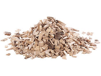 Carlo Milano, Carlo Milano Räucher-Chips zum Aromatisieren von Grillgut, 100 % Hickoryholz, 1 kg, Räucher-Chips zum Aromatisieren von Grillgut, 100 % Hickoryholz, 1 kg