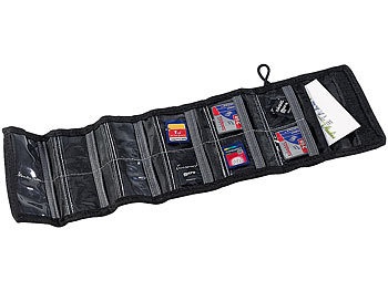 Xcase, Xcase Tasche für bis zu 12 Speicherkarten, Tasche für bis zu 12 Speicherkarten