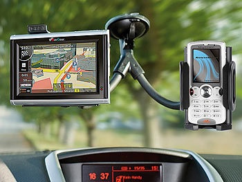 Navgear, NavGear Schwanenhals-Halterung für iPhone/PDA/Handy & NavGear-Navis, Schwanenhals-Halterung für iPhone/PDA/Handy & NavGear-Navis