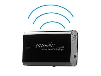 Auvisio, auvisio AirMusic WLAN-Empfänger für Musik-Streaming Toslink APD-250.am, AirMusic WLAN-Empfänger für Musik-Streaming Toslink APD-250.am