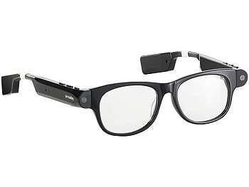 simvalley MOBILE, simvalley MOBILE Smart Glasses SG-101.bt mit Bluetooth und 720p HD, Smart Glasses SG-101.bt mit Bluetooth und 720p HD