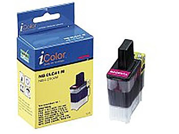 iColor, iColor Patrone für Brother (ersetzt LC900M), magenta, Patrone für Brother (ersetzt LC900M), magenta