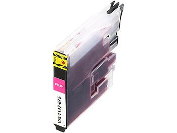 iColor, iColor Tintenpatrone für Brother (ersetzt LC985), magenta, Tintenpatrone für Brother (ersetzt LC985), magenta