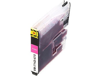 iColor, iColor Tintenpatrone für Brother (ersetzt LC980/LC1100), magenta, Tintenpatrone für Brother (ersetzt LC980/LC1100), magenta