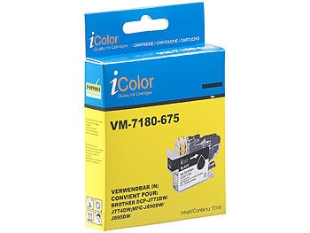iColor, iColor Tinten-Patrone LC-3211BK für Brother-Drucker, black (schwarz), Tinten-Patrone LC-3211BK für Brother-Drucker, black (schwarz)