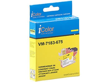 iColor, iColor Tinten-Patrone LC-3211Y für Brother-Drucker, yellow (gelb), Tinten-Patrone LC-3211Y für Brother-Drucker, yellow (gelb)