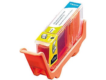 iColor, iColor Patrone für CANON (ersetzt CLI-521Y), yellow mit CHIP, Patrone für CANON (ersetzt CLI-521Y), yellow mit CHIP