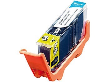 iColor, iColor Patrone für CANON (ersetzt CLI-521BK), photo-black mit CHIP, Patrone für CANON (ersetzt CLI-521BK), photo-black mit CHIP