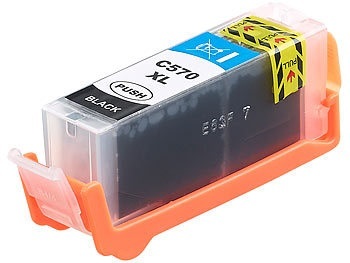 iColor, iColor Patrone für CANON (ersetzt PGI-570BK XL), black für z.B: Pixma MG 5750, Patrone für CANON (ersetzt PGI-570BK XL), black für z.B: Pixma MG 5750