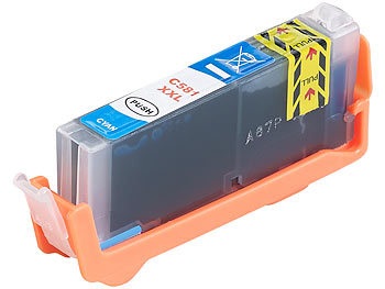 iColor, iColor Tintenpatrone für Canon (ersetzt CLI-581C XXL), cyan, Tintenpatrone für Canon (ersetzt CLI-581C XXL), cyan