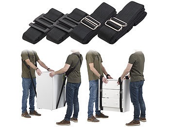 AGT, Doppel-Tragegurt für 2 Personen, belastbar bis 360 kg, mit Tasche