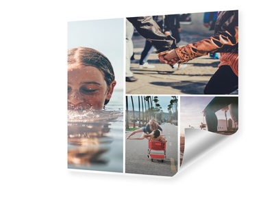 myposter, Poster mit Collage quadratisch im Format 110 x 110 cm, 