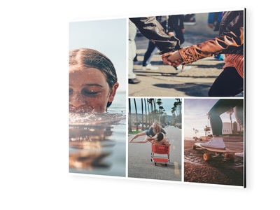 myposter, Fotocollage auf Platte quadratisch im Format 60 x 60 cm, 