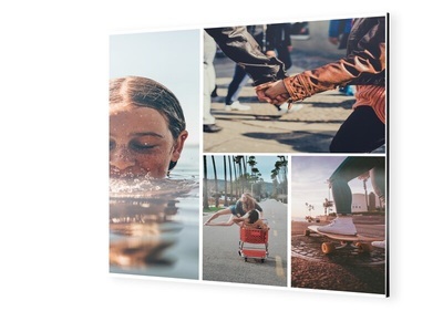 myposter, Fotocollage auf Platte quadratisch im Format 70 x 70 cm, 