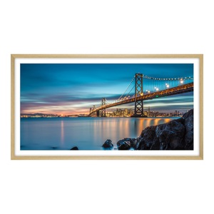 myposter, Panoramaposter im Rahmen aus Holz Buche natur gemasert als Panorama im Format 60 x 20 cm, 