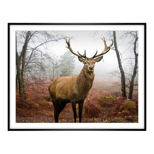 myposter, Poster im Alubilderrahmen eckig in schwarz DIN Format im Format 21 x 14,8 cm, 