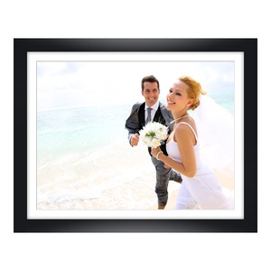 myposter, Poster im Bilderrahmen Holz breit in Galerie-Optik in schwarz im Format 15 x 10 cm, 