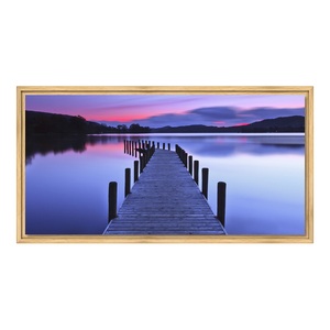 myposter, Foto auf Alu im Schattenfugen Rahmen Natur als Panorama im Format 50 x 25 cm, 