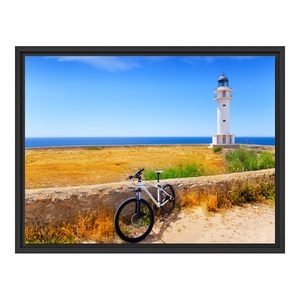 myposter, Foto auf Leinwand im Schattenfugen Rahmen für Fotos auf Leinwand in schwarz im Format 40 x 30 cm, 