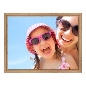 myposter, Gallery Bond im Schattenfugen Rahmen Eiche Natur im Format 20 x 15 cm, 