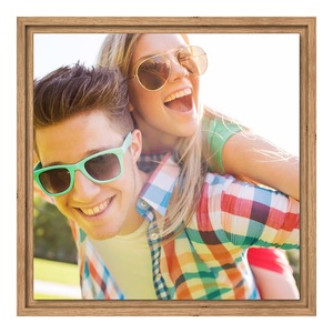 myposter, Glasbilder im Schattenfugen Rahmen Eiche Natur im Format 15 x 10 cm, 