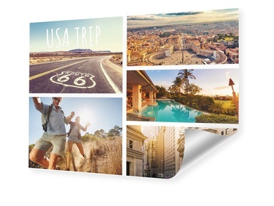 myposter, Fotocollage auf hochwertiges Papier im Format 24 x 18 cm, 