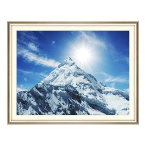 myposter, Poster im Holzrahmen Industrial in silber im Format 20 x 15 cm, 