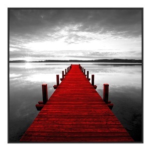 myposter, Alu hinter Acryl im Artbox in schwarz im Format 48 x 27 cm, 