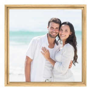 myposter, Alu Dibond im Schattenfugen Rahmen Natur im Format 15 x 10 cm, 