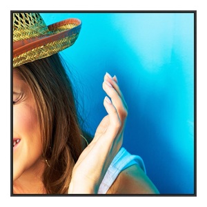 myposter, Foto hinter Acryl im Artbox in schwarz als Panorama im Format 70 x 35 cm, 