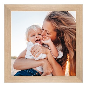 myposter, Poster im Holzbilderrahmen gemasert im Format 90 x 70 cm, 