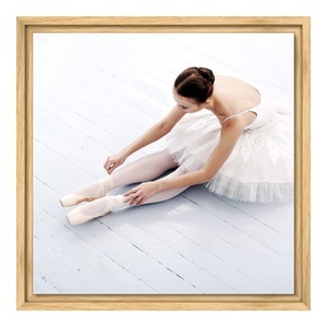 myposter, Gallerybond im Schattenfugen Rahmen Natur im Format 75 x 50 cm, 
