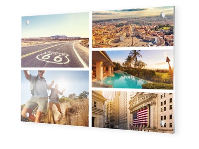 myposter, Fotocollage auf Forex im Format 15 x 10 cm, 