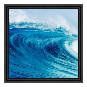 myposter, Gallerybond im Schattenfugen Rahmen Gemasert in schwarz im Format 75 x 50 cm, 