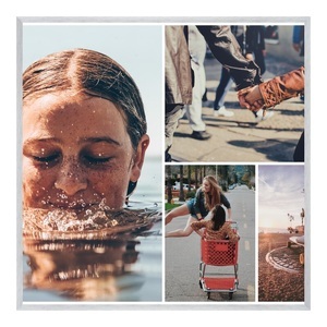 myposter, Fotocollage als Poster im Format 15 x 10 cm im Format 15 x 10 cm im Rahmen, Fotocollage als Poster im Format 15 x 10 cm im Format 15 x 10 cm im Rahmen