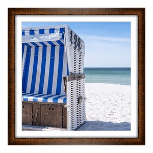 myposter, Poster im Rahmen Holz Kastanie used als Panorama im Format 25 x 10 cm, 