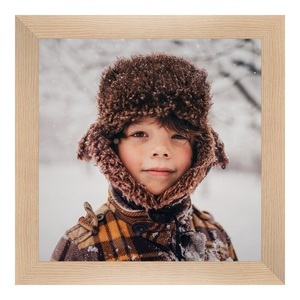 myposter, Fotodruck auf hochwertiges Papier im Holzbilderrahmen gemasert im Format 30 x 24 cm, 