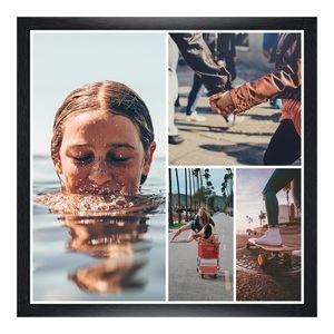 myposter, Fotocollage als Poster im Format 30,5 x 30,5 cm im Format 30,5 x 30,5 cm im Rahmen, Fotocollage als Poster im Format 30,5 x 30,5 cm im Format 30,5 x 30,5 cm im Rahmen
