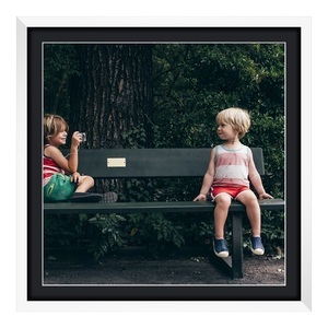 myposter, Foto auf Hahnemühle Papier im Bilderrahmen Holz in weiß im Format 45 x 30 cm, 
