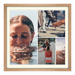 myposter, Vollholz Bilderrahmen Eiche natur im Format 30 x 24 cm, 