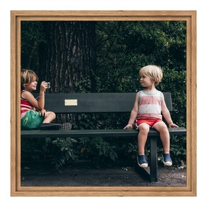 myposter, Forex im Schattenfugen Rahmen Eiche Natur im Format 28 x 21 cm, 