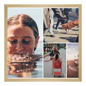 myposter, Fotocollage als Poster im Format 40 x 30 cm im Format 40 x 30 cm im Rahmen, Fotocollage als Poster im Format 40 x 30 cm im Format 40 x 30 cm im Rahmen