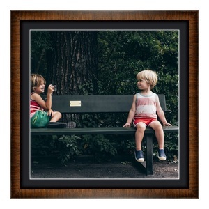 myposter, Fotoabzug auf Hahnemühle im Holzrahmen Kastanie used im Format 40 x 30 cm, 