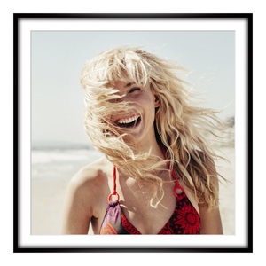 myposter, Poster im Alubilderrahmen eckig in schwarz DIN Format im Format 42 x 29,7 cm, 
